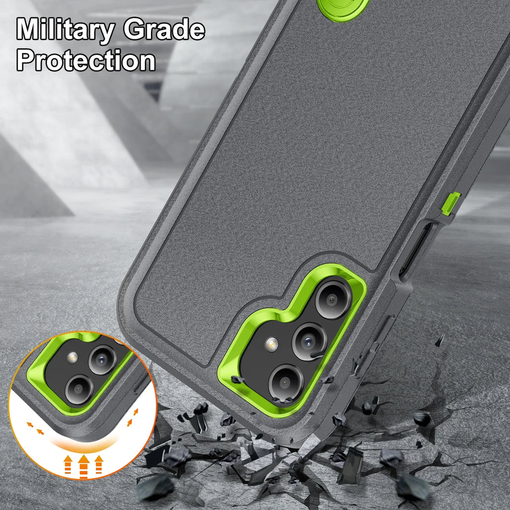 Samsung Galaxy A56 Case with Integrated Kickstand - Shock-Absorbing Cover Tidesmit
