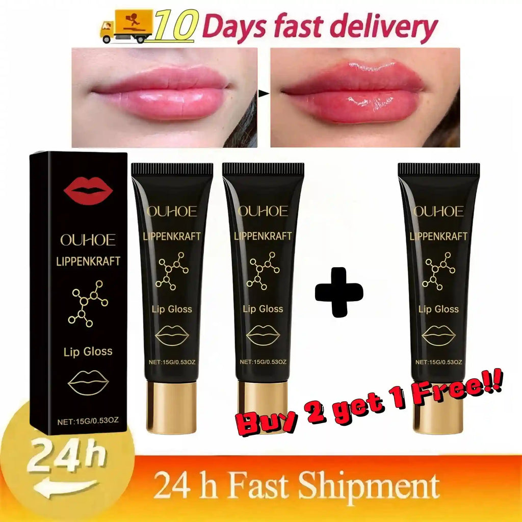 Volumizing Lip Serum: Hydrating Plumper for Fuller, Nourished Lips Lip Care Buy 2 get 1 Free Tidesmit