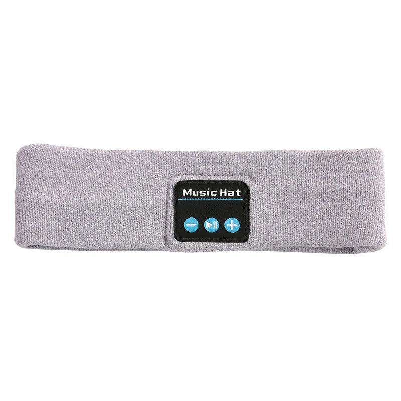 Wireless Sports Headband - Sweat-Absorbent Audio Headset for Training Bluetooth style Size fits all Tidesmit