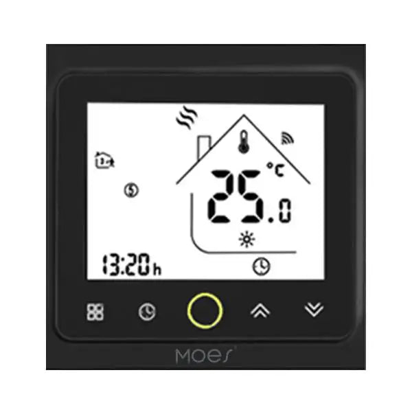 Tidesmit Matter compatible WiFi smart thermostat for efficient water, electric floor heating and gas boiler control