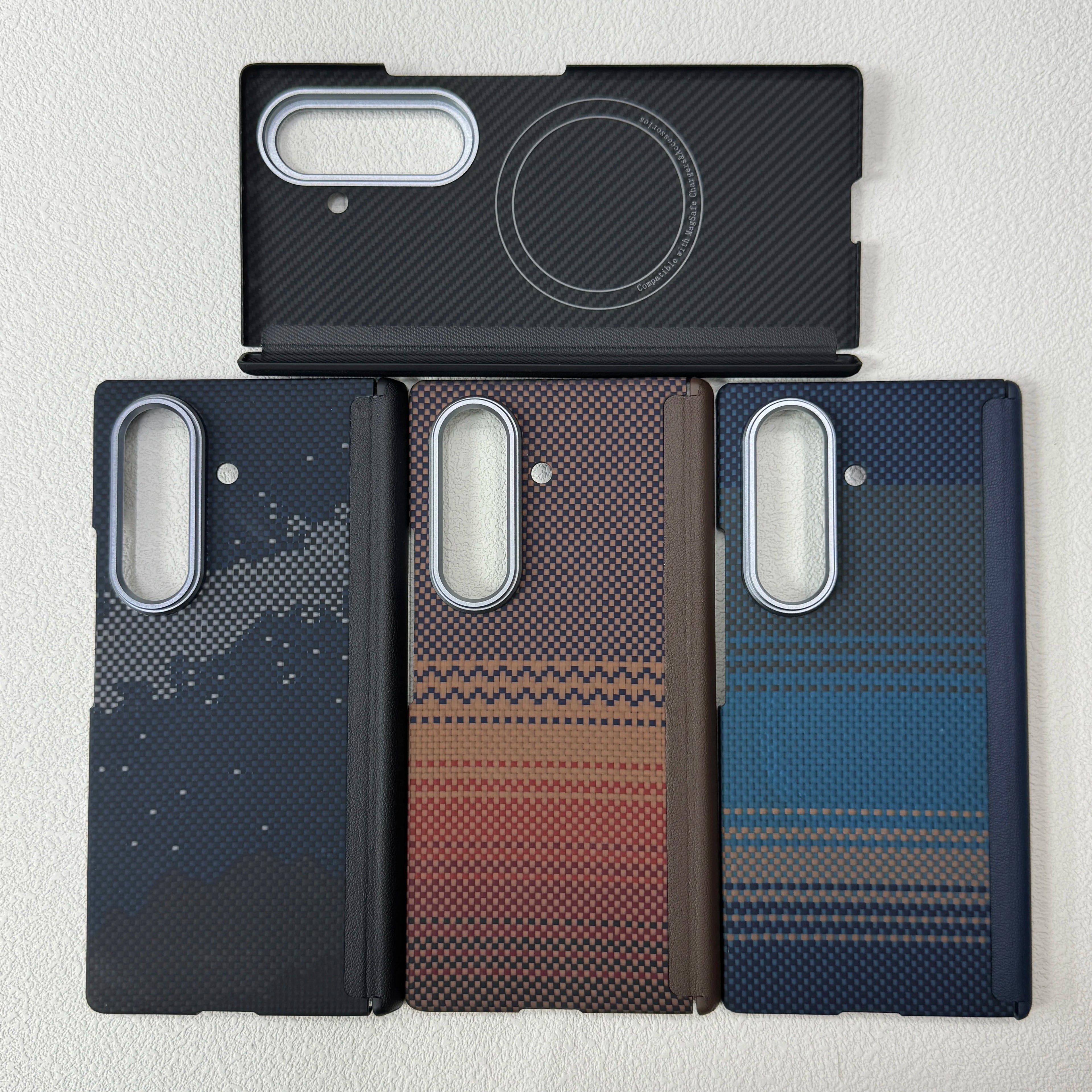 Samsung Galaxy Z Fold 7 Case: Slim Aramid Fiber Magnetic Cover Tidesmit