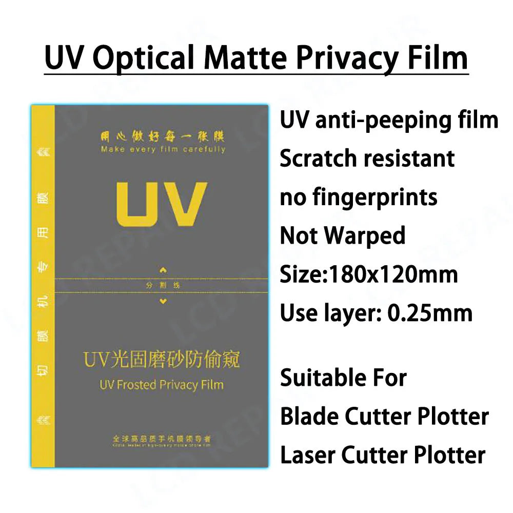 50PCS TPU Flexible Hydrogel Film Straight Curved Screen Protector Cutting Machine Universal Mobile Phone Screen Protective Film