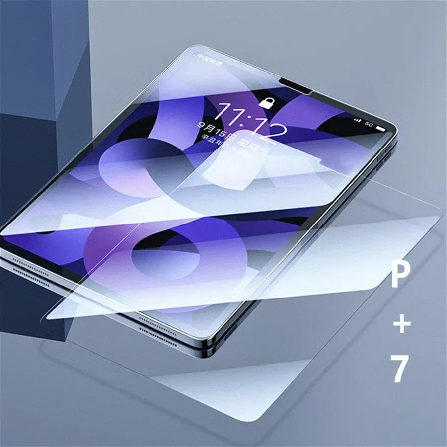 iPad Tempered Glass Screen Protector: 9H Hardness Anti-Scratch Shield Tidesmit