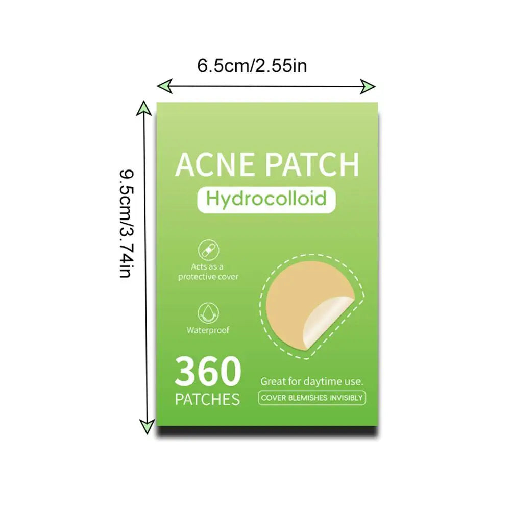 200/262/360pcs Salicylic Acid Acne Patches Mild Non-irritating Fade Black Acne Marks Facial Care Patches Acne Closure Removal
