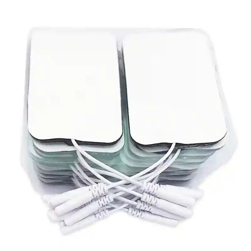 TENS Electrode Pads Replacement Gel for Muscle Relief - Adhesive Pads Back Massage Instrument Tidesmit