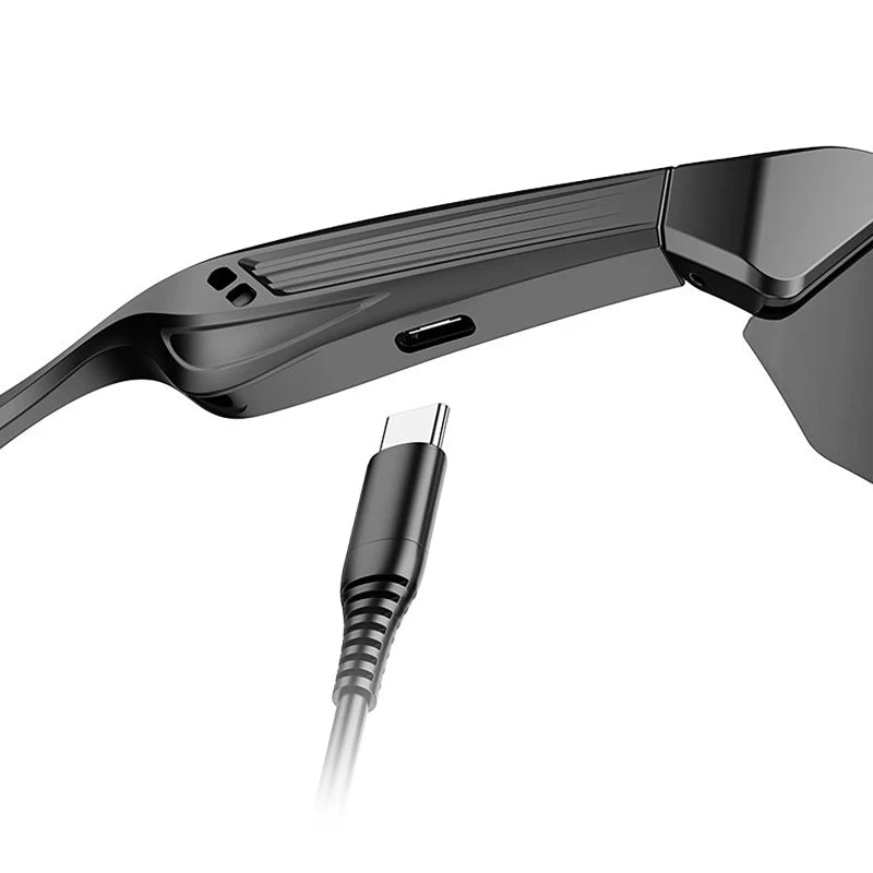 Polarized Bluetooth Audio Cycling Sunglasses | Silver & Gold Options Tidesmit