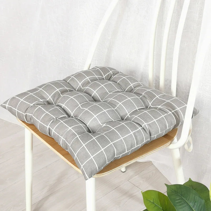 Simple Cotton and Linen Cushions Office Chair Cushions Soft and Comfortable Living Room Sofa Tatami Cushions Floor Cushion