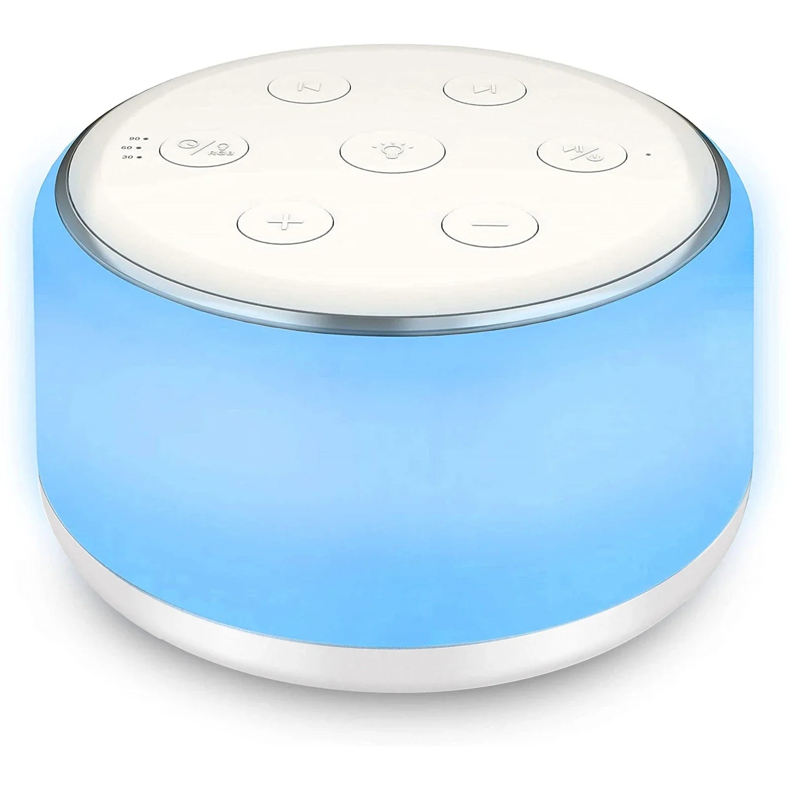 Desktop Sleep Sound Machine White Noise Machine for Baby Sleep Soother 7 Colors Night Lights 34 Soothing Sounds and Timer