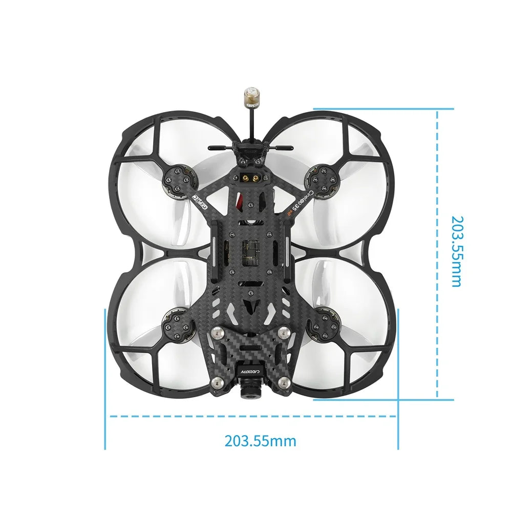GEPRC CineLog35 V2 HD FPV Drone | High-Performance Cinewhoop Tidesmit