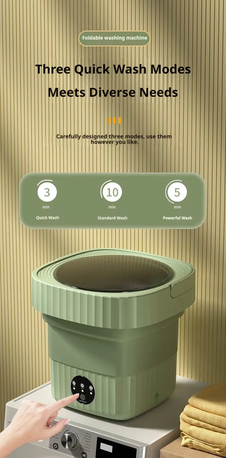 Tidesmit 6L Foldable Portable Washing Machine 220V