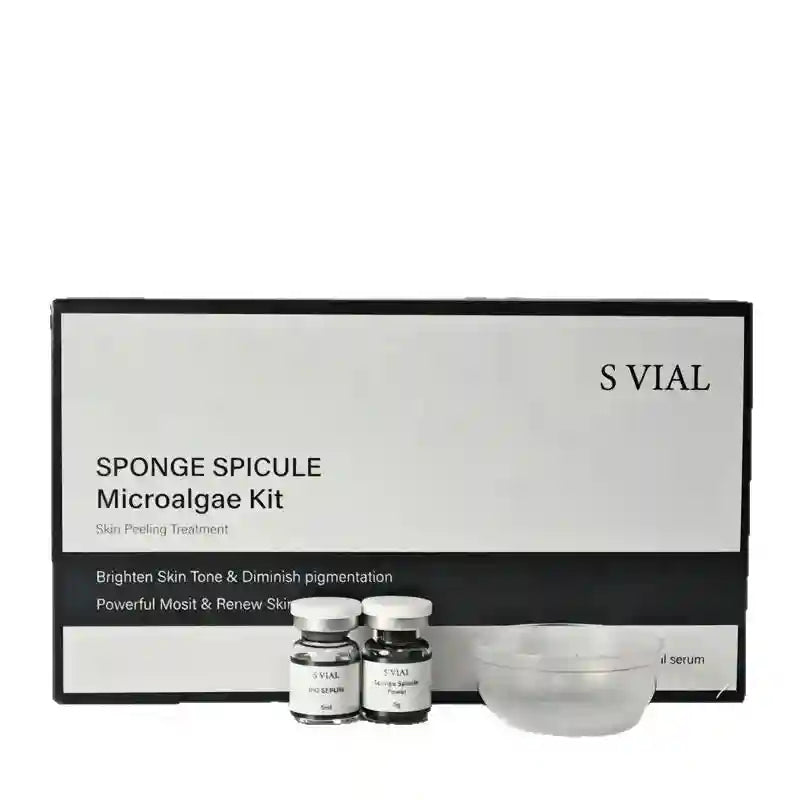 Sponge Spicule Bio-Microcrystalline Deep Pore Cleansing Kit Scrubs Treatments Tidesmit