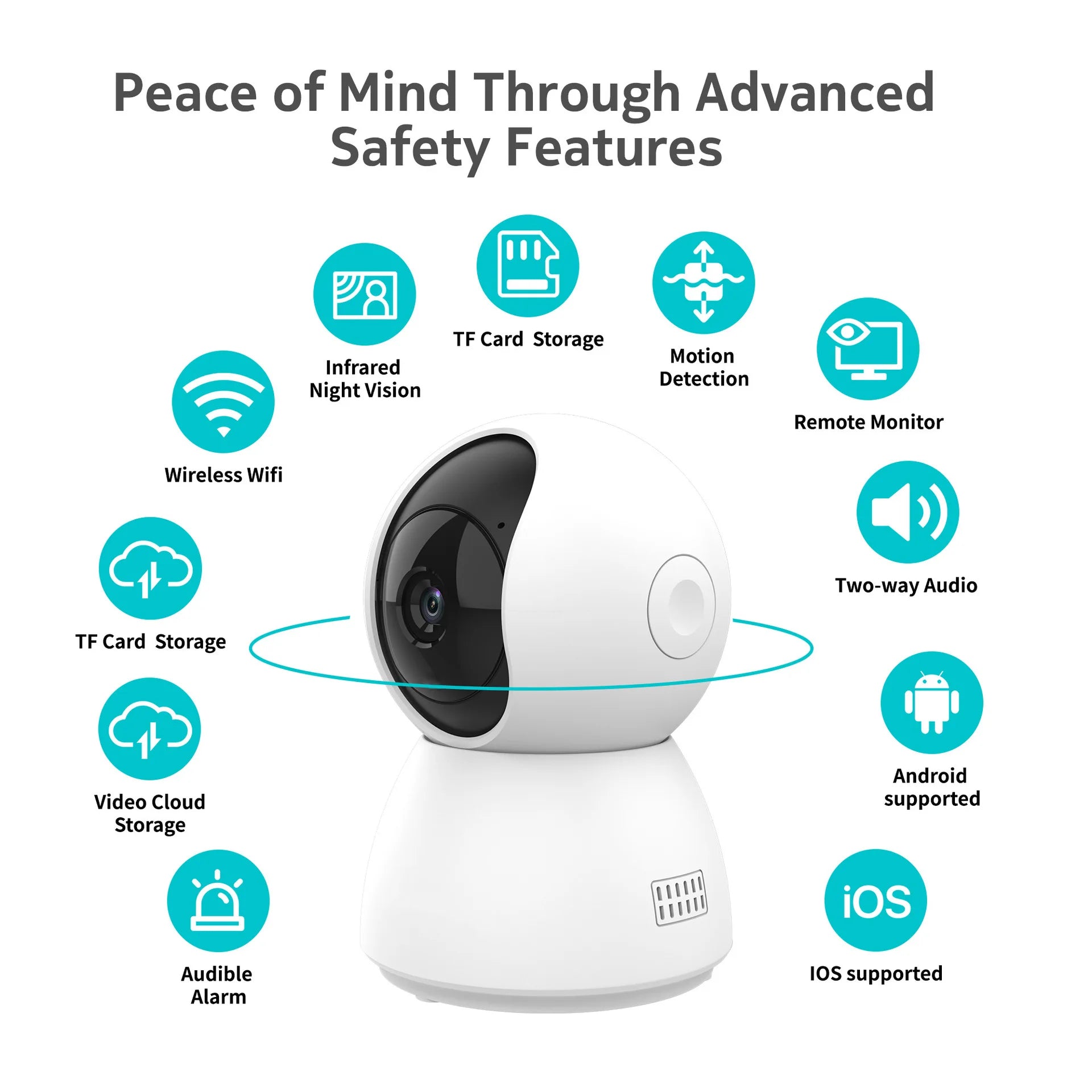 4MP 2K 400W Tuya Smart WiFi 355 IP Camera Indoor Wireless Surveillance Auto Tracking Human Home Security CCTV Baby Pet Monitor