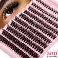 Big Capacity Super Bunch DIY Cluster Lashes 8-16mm Mix Charm Style Eyelashes Extension False Eyelash Makeup Tool Russian