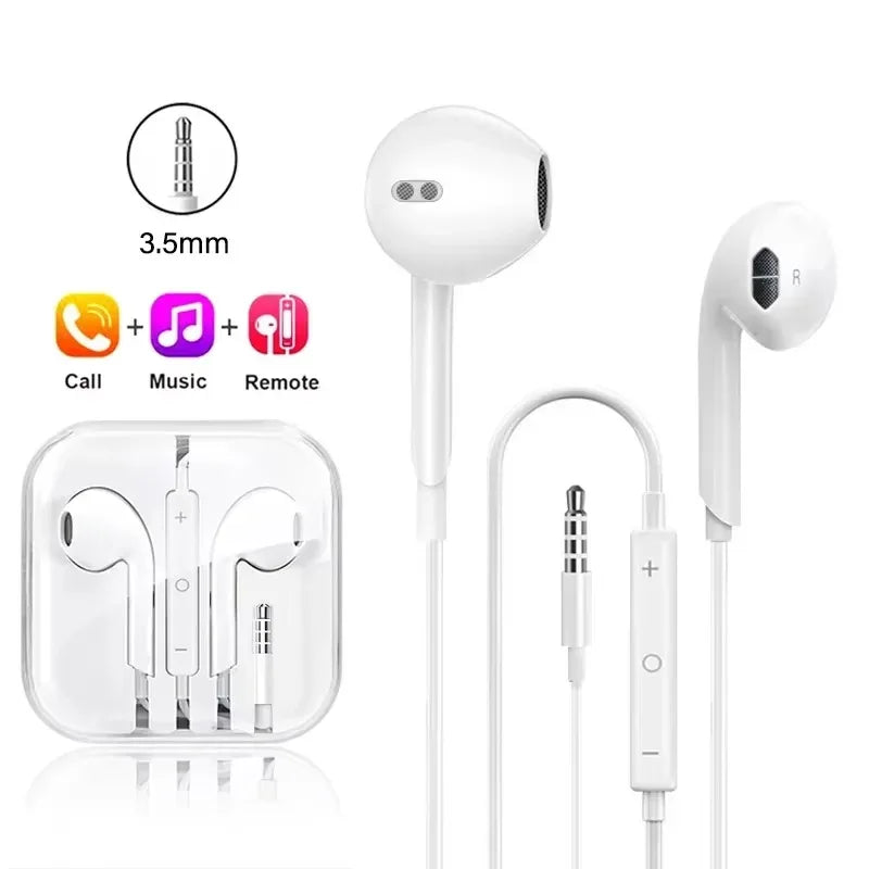Tidesmit USB-C Wired Earphones for Xiaomi with Mic & Volume Control Only for 3.5mm Tidesmit