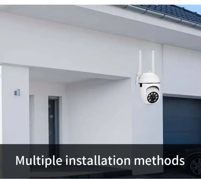 V380 pro WiFi IP Camera 4X Zoom Indoor Surveillance Camera Color Night Vision Human Detection Security CCTV Camera Baby monitor