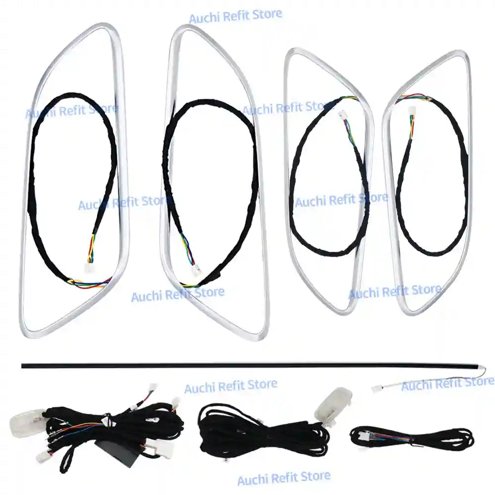 Mercedes-Benz LED Ambient Air Vent Kit - 12/256 Color RGB Interior Upgrade 12Color AmbientLight CN Tidesmit
