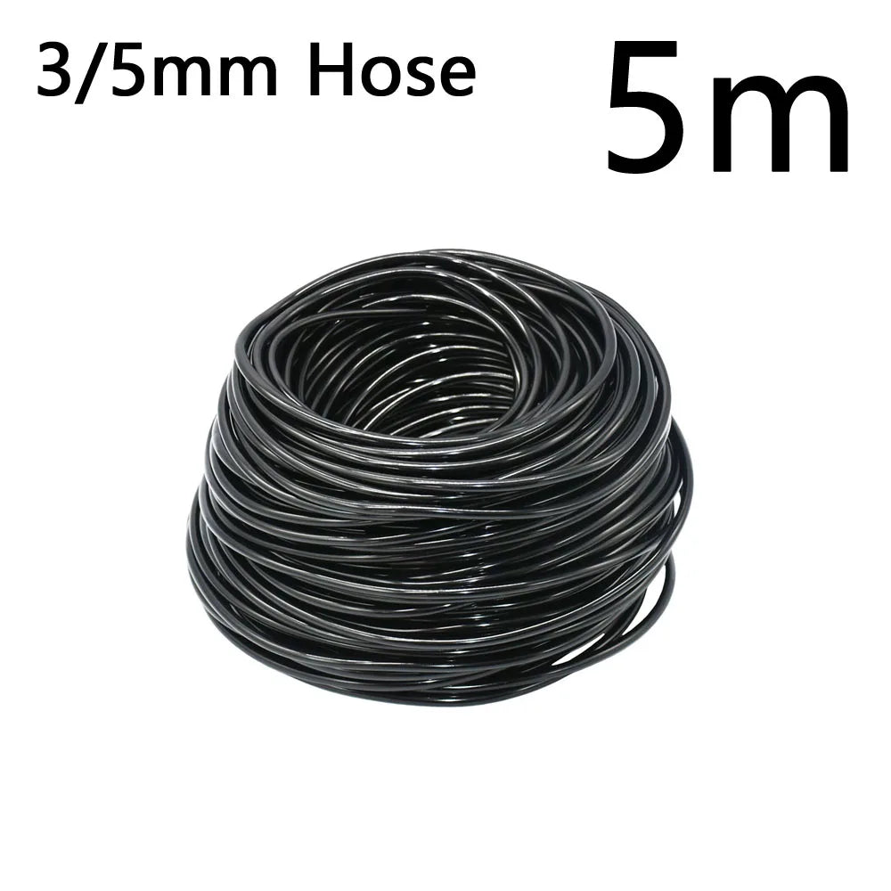 Garden Drip Irrigation Dropper 1/8" 2/4-Way Water Pipe Connector 4/7mm To 3/5mm Hose Bend Arrow Emitter Watering Dripper