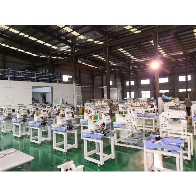 Custom Single Head Embroidery Machine New Home Use Eco-Friendly Computerized High-Speed 1200 RPM Automatic Color Change Retail