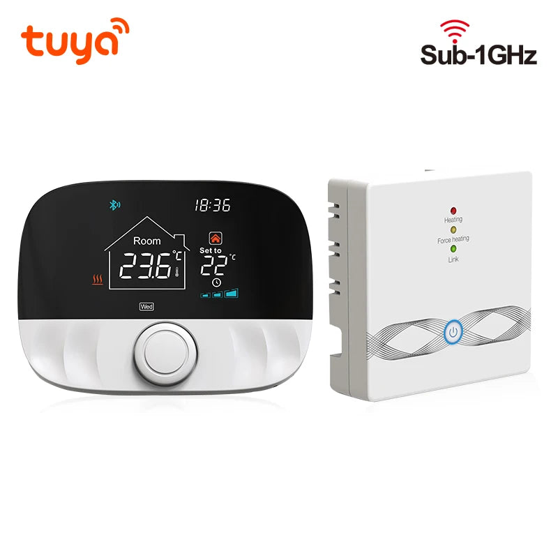 Tuya Smart Home Wifi Heating Thermostat Wireless For Gas Boiler Smart Thermostat Temperature Controller Alexa Google Home