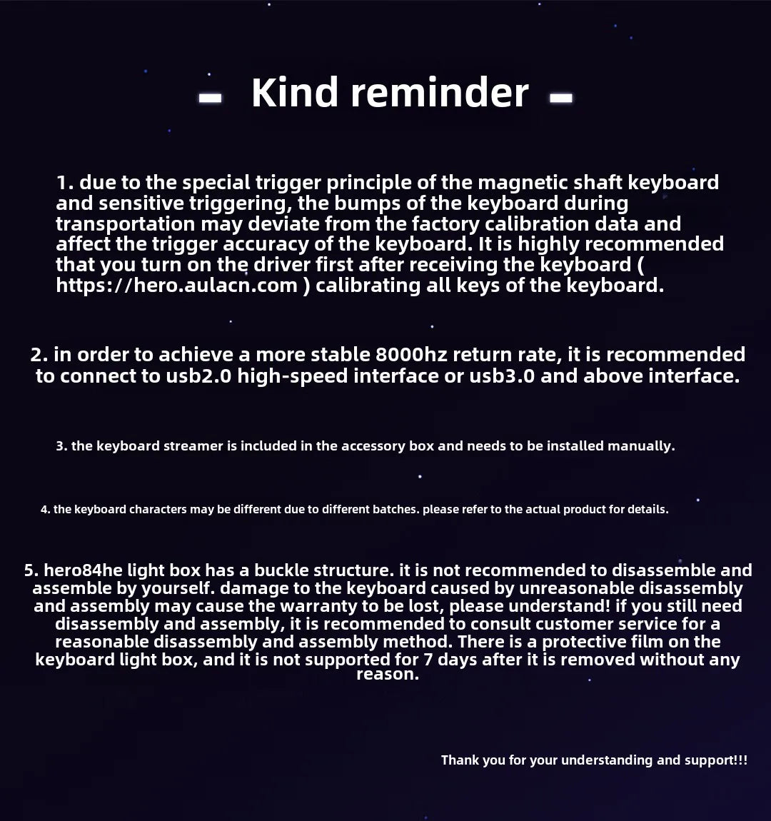 AULA HERO84 HE Magnetic Switch Wired Mechanical Keyboard RGB Music Rhythm 8K Return Rate Keyboard Computer Accessorie for Gamer