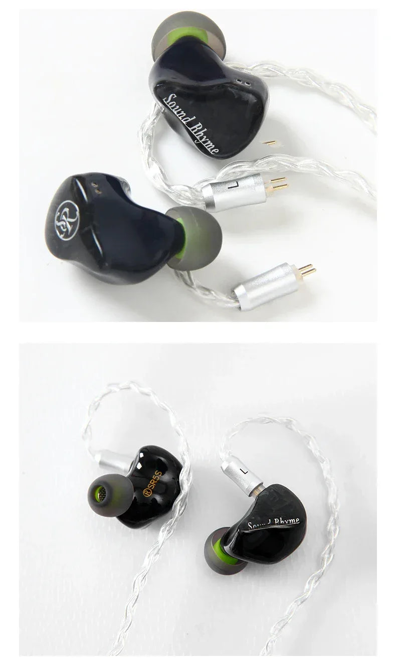 Sound Rhyme SR5S 5-Driver Hybrid HiFi In-Ear Monitors by Tidesmit Tidesmit