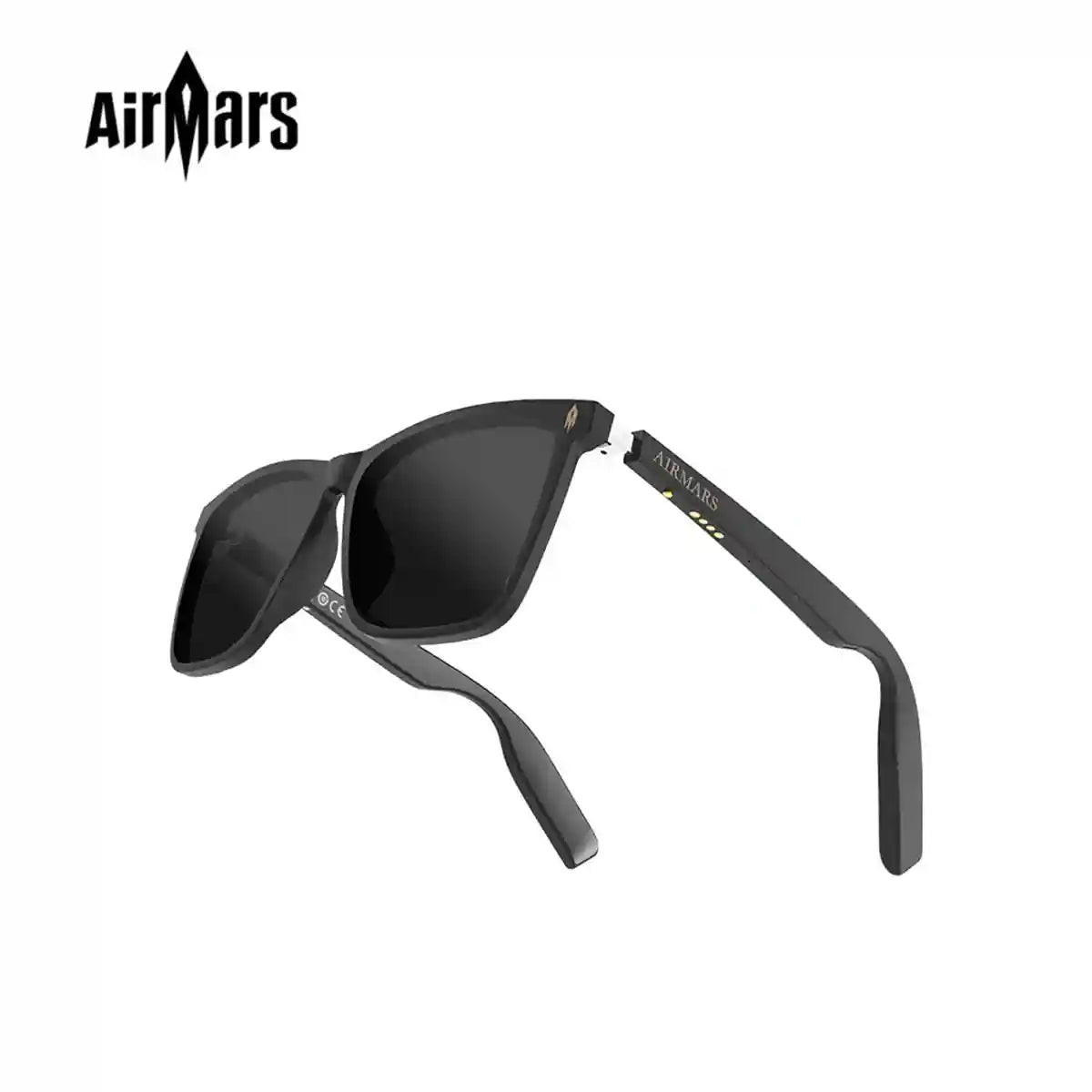 Smart Audio Sunglasses with Spatial Sound - Bluetooth Wireless Black Tidesmit