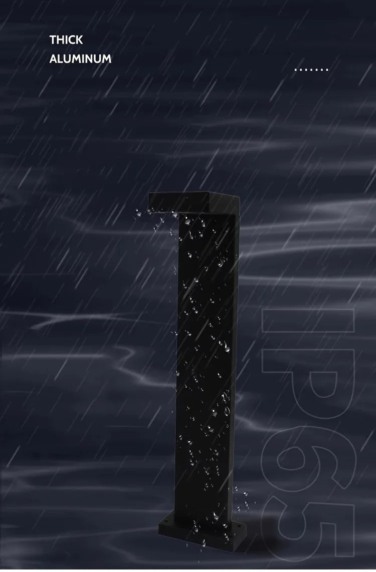 Waterproof IP65 LED Lawn Light AC85~265V 12W Seven Aluminum Street lamp For Garden Path Landscape Villa Courtyard Villa Decorate