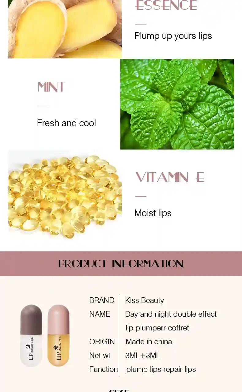 Lip Plumping Gloss Serum | Hydrating Anti-Wrinkle Lip Care Lip Care Tidesmit