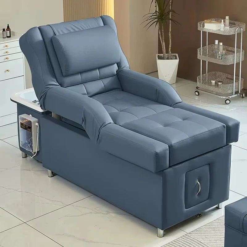 Professional Electric Massage Chair Recliner - Ergonomic Tidesmit Design Massage Chairs blue Tidesmit