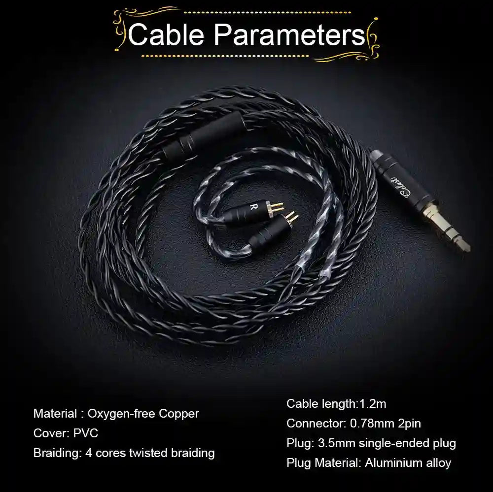 Kinera Celest Wyvern In-Ear Monitors with 10mm LCP Dynamic Driver Tidesmit