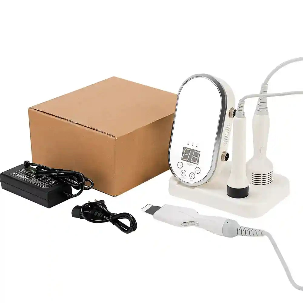 RF Skin Tightener Facial Massager | Ultrasonic Wrinkle Tool with Heat Eye Massage Instrument Tidesmit