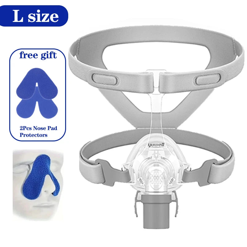 Resoxy CPAP Nasal Mask, Universal Nasal Mask,With Medical Headgear Silicone,For Auto CPAP Machine, Sleep Apnea,Helps Anti Snorin