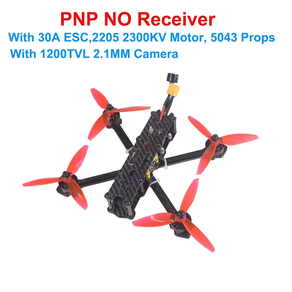 F220 5 Inch FPV Racing Drone 4S Brushless Kit for Precision Flight PNP NO Receiver Tidesmit