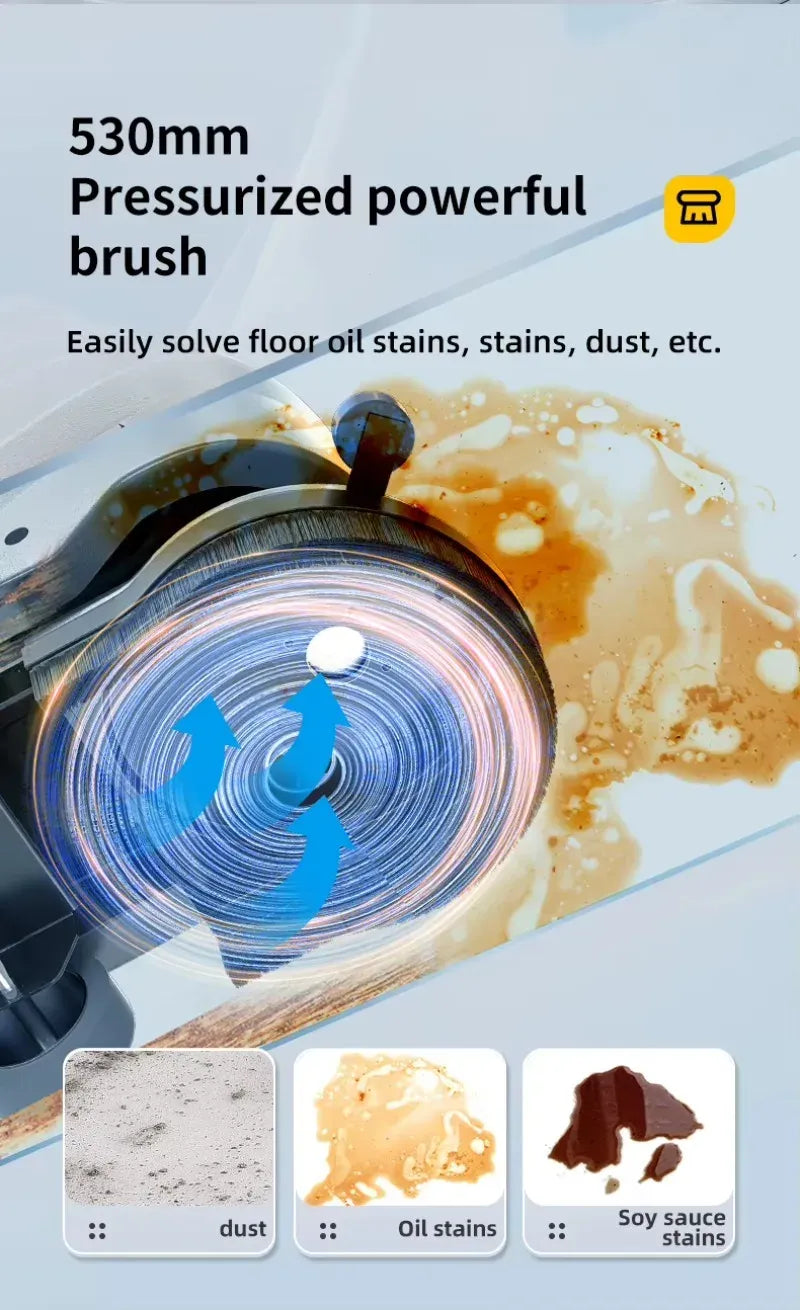 Tidesmit Ride On Floor Scrubber Dryer 1450W 24V