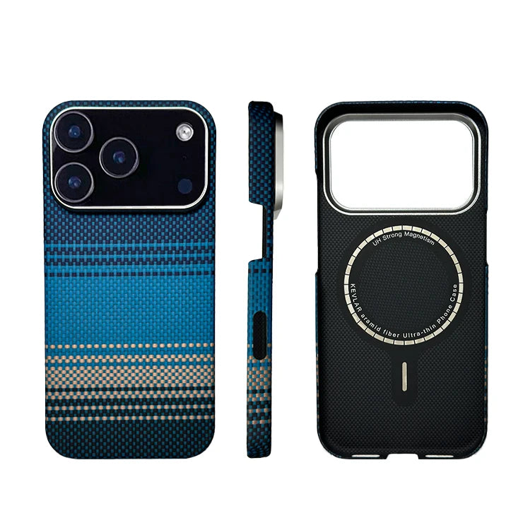 iPhone 17 Pro Max Aramid Fiber Case - Slim Magnetic Protection Tidesmit