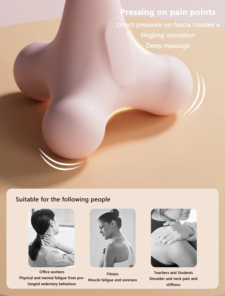 Plantar Fascia Massage Ball - Deep Tissue Muscle Relief Tool Body Shaping Massage Equipment Tidesmit