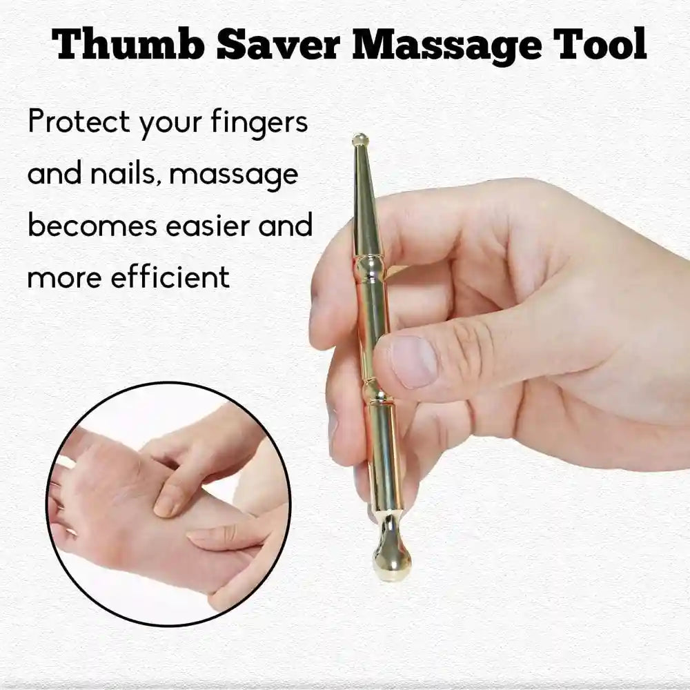 Facial Reflexology Massage Tool | Stainless Steel Probe | Tidesmit Eye Massage Instrument Tidesmit