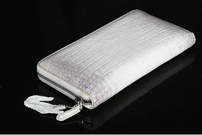 ourui Zipper male wallet Himalayan white long male handbags  men clutch bag