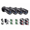 ZOSI 1080P 4 Pack HD TVI Security Cameras Outdoor Indoor Weatherproof Bullet Surveillance Camera for Analog CCTV DVR System