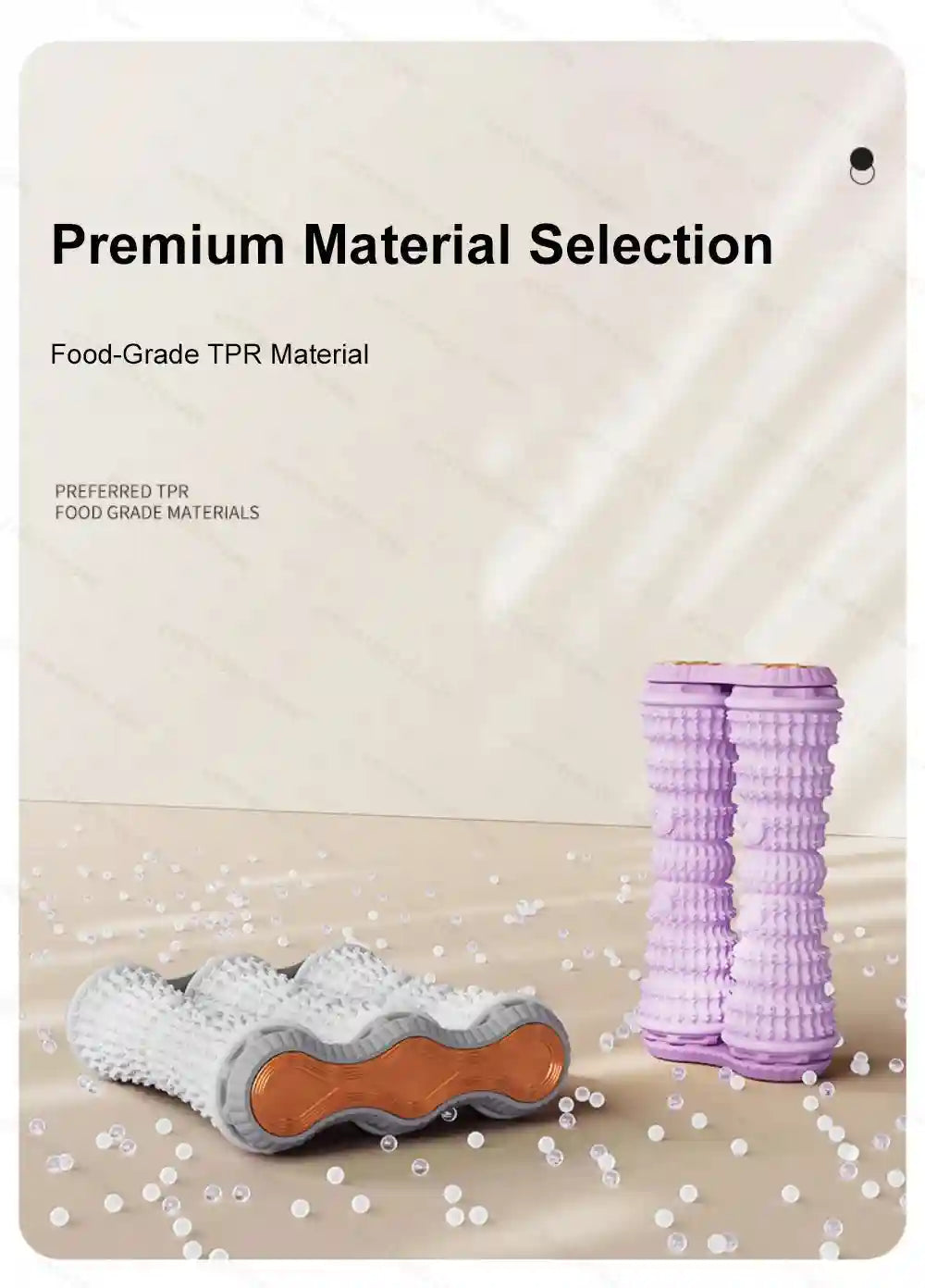 Massage Ball Foot Roller for Plantar Fasciitis – Deep Tissue Set Massage Roller Tidesmit