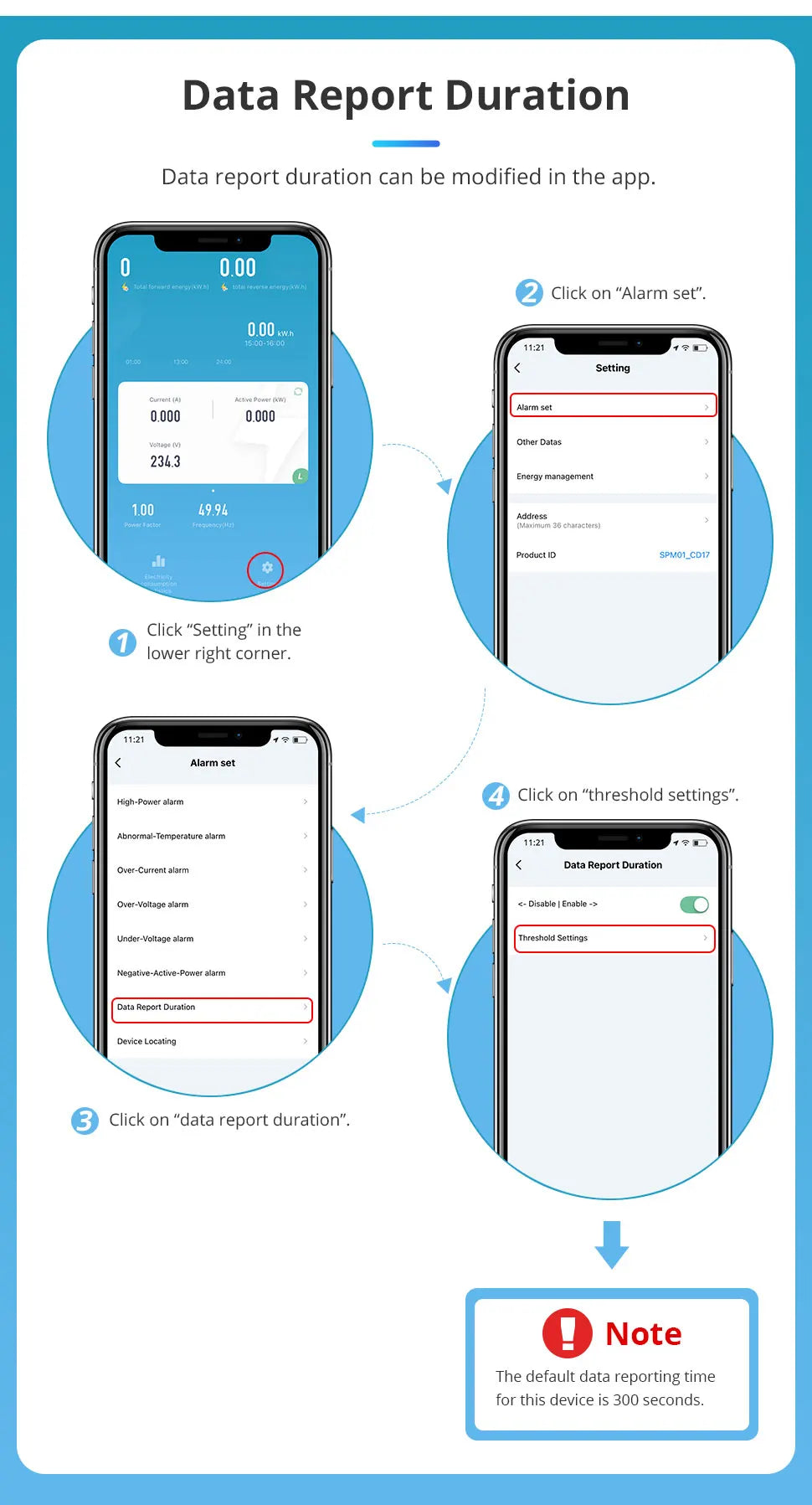 Zemismart Smart Energy Meter Zigbee Monitor Electric Sensor Measure Work with Tuya App Supports Home Assistant via Zigbee2MQTT