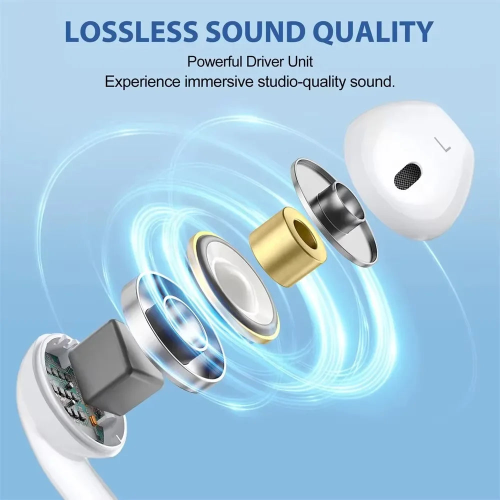 Tidesmit USB-C Wired Earphones for Xiaomi with Mic & Volume Control Tidesmit
