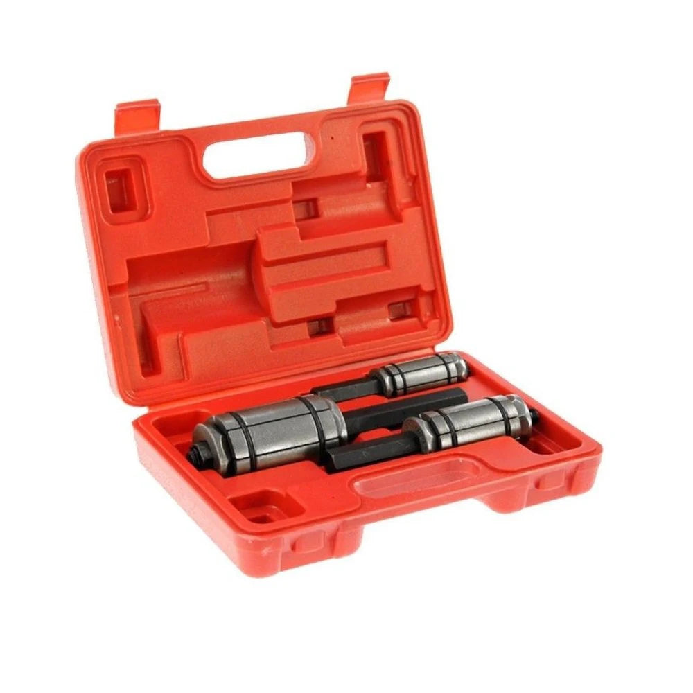 Podofo 1-1/8"to 3-1/2" Exhaust Pipe Expander Muffler Dent Remover Tube Spreader Tool Set with Box for Auto Car