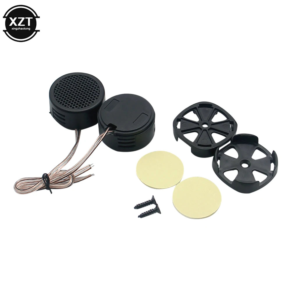 1Pair Universal High Efficiency Mini Dome Tweeter Loudspeaker 2x 500W Loud Speaker Super Power Audio Sound for Car Accessory