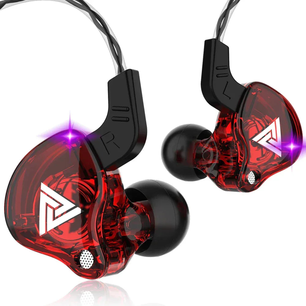 Wired Gaming Earphones with Noise Reduction and 3.5mm Mic by Tidesmit red Tidesmit