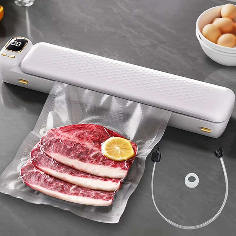 ★▲Vacuum Sealing Machine Hose Sealer Machine Pipe Automatic Food Sealer External Pumping Tube