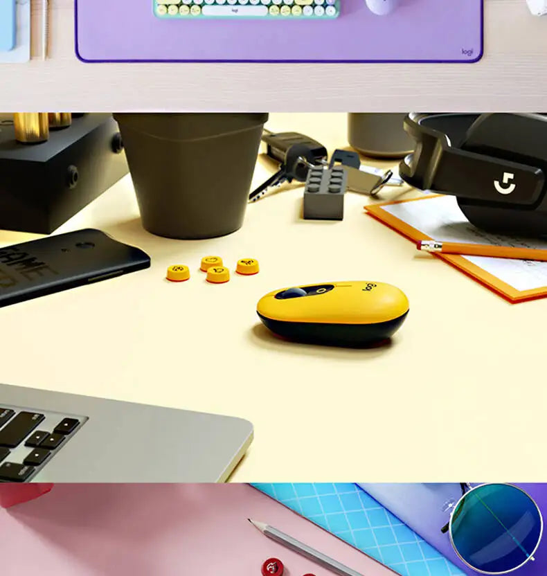 Logitech M350 POP Professional Office Mouse, M750/M650/MX Anywhere 3S/G304 Gaming Mouse, Available in Various Styles and Colors