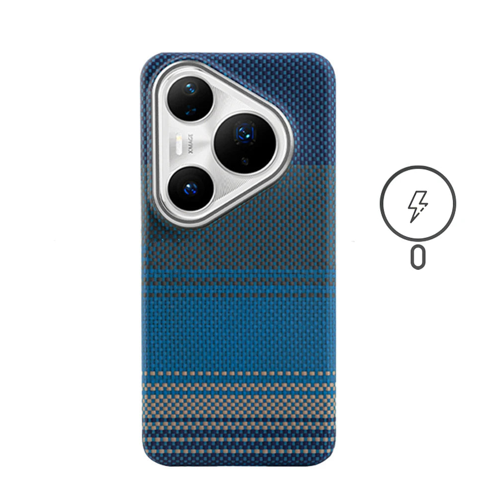 Huawei Pura 80 Kevlar Case - Military-Grade Slim Fit Magnetic Cover Moonrise China Mainland Tidesmit
