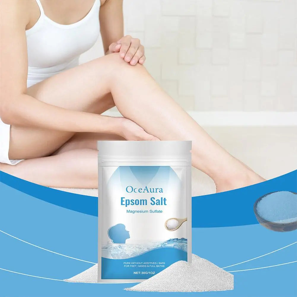 Magnesium Sulfate Bath Salt Scrub – Professional Detox Exfoliation Scrubs Treatments Tidesmit