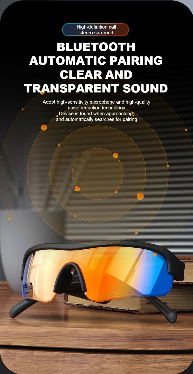 Bluetooth Smart Glasses with Spatial Audio & UV Protection | Tidesmit Tidesmit